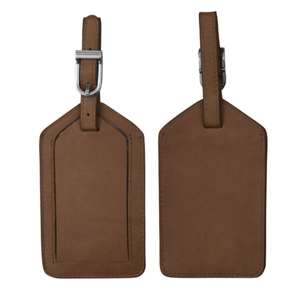 Leather Luggage Tag | Toffee